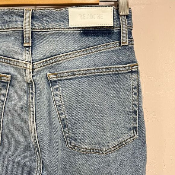 Re/Done Comfort Stretch High Rise Ankle Crop - Picture 6 of 11